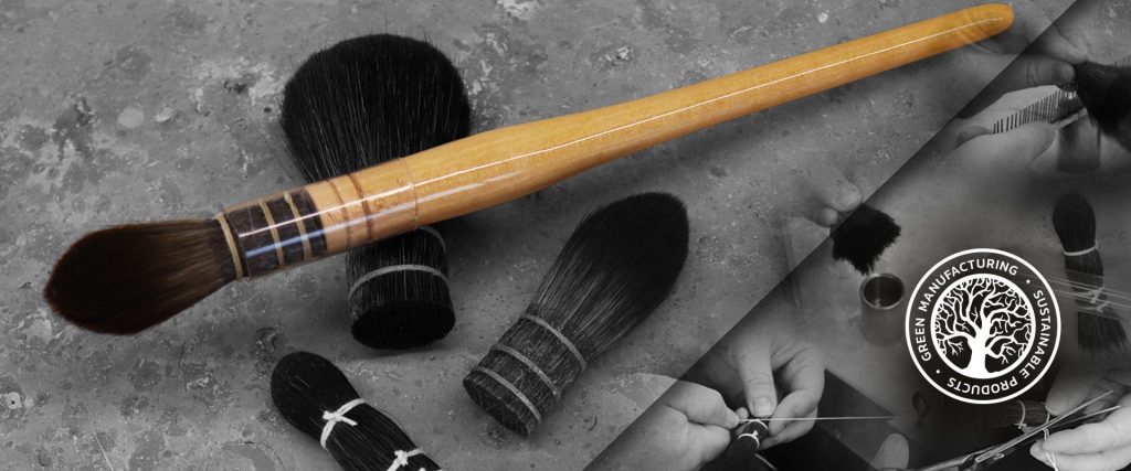 Handmade Artist Brushes from lineo brush factory in Germany